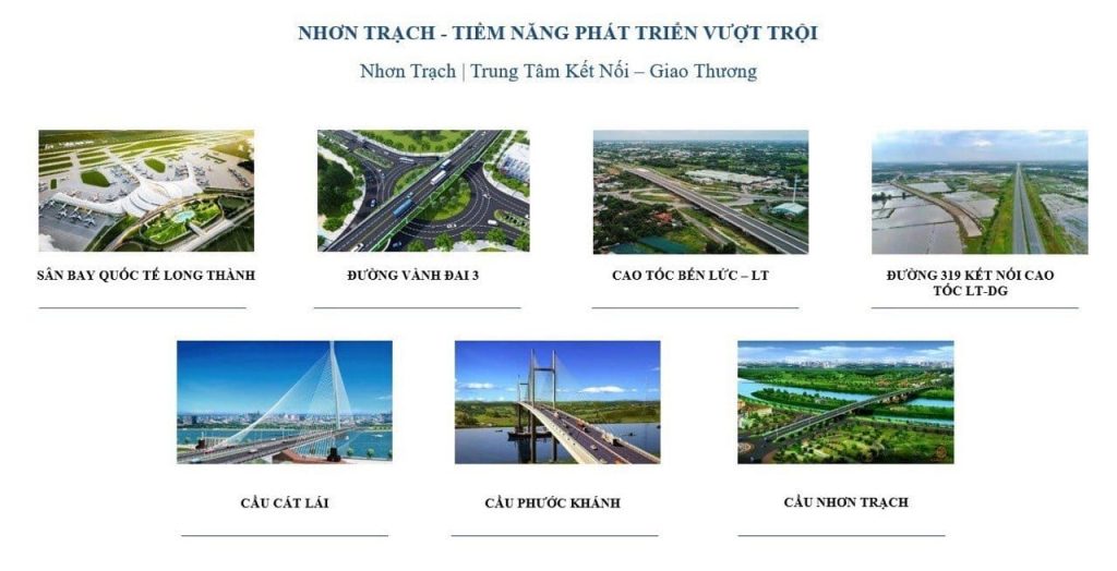 Kết nối khu vực Nhơn Trạch