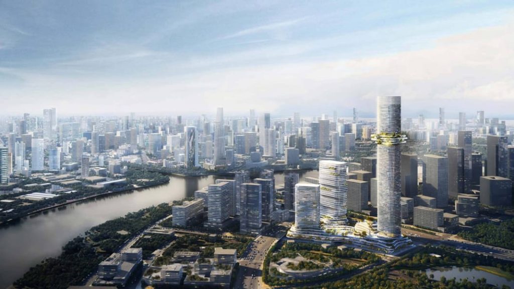 Tháp quan sát Empire City 88 tầng