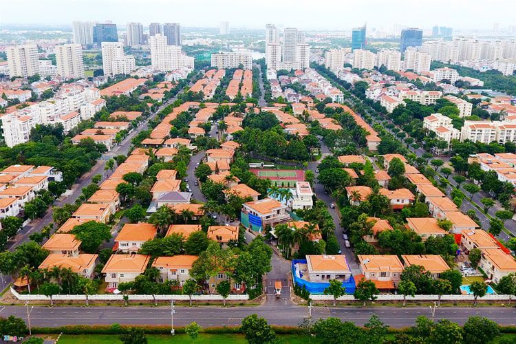 Ảnh chụp khu Phú Gia Phú Mỹ Hưng
